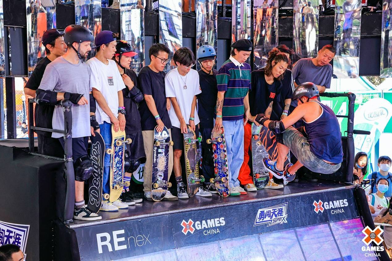 X GAMES CHINA 2022滑板U池TOUR第四站在北京成功举办