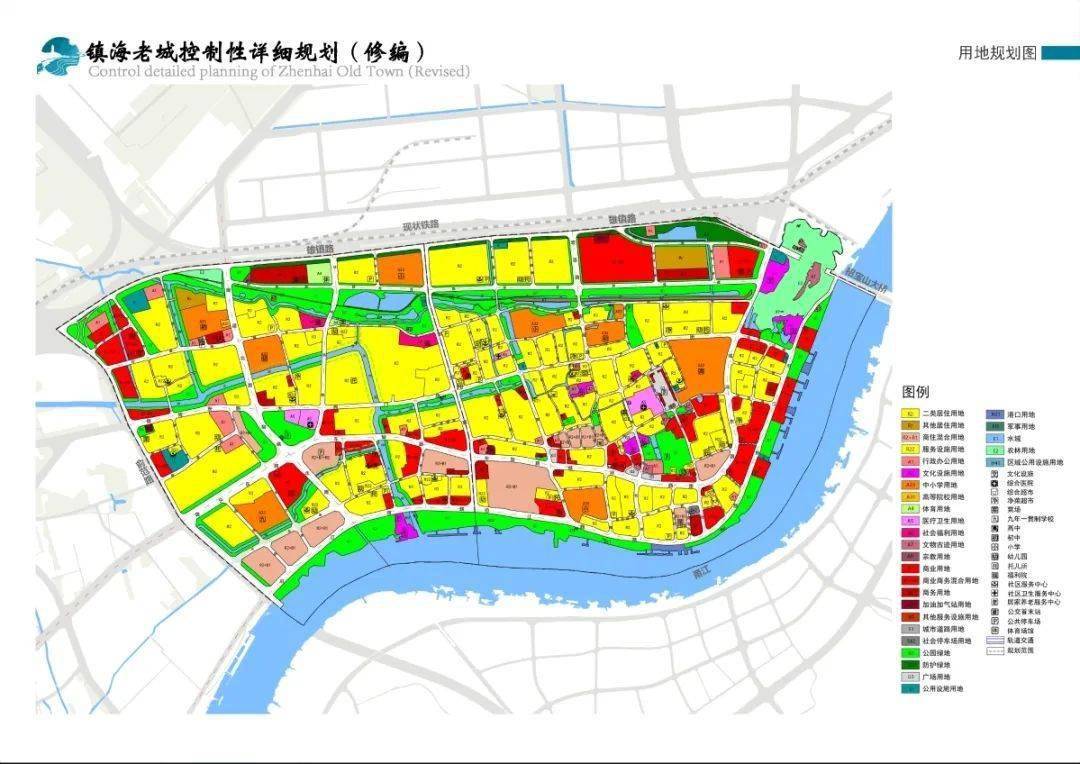 镇海甬江北岸发展规划图片