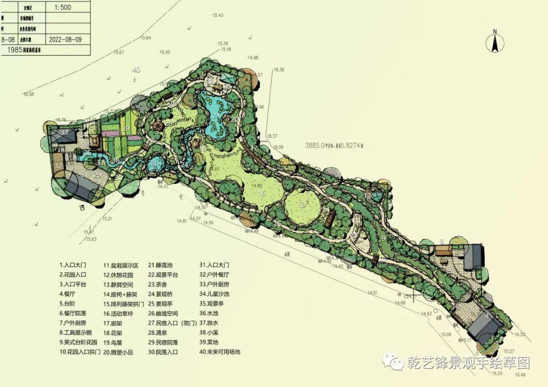 cad画功能分区彩图图片