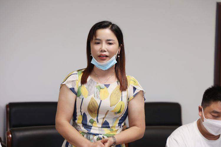 驻马店市达凯建筑材料有限公司总经理宋晓慧参加市青年企业家协会走访