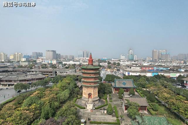 河南安阳这座塔不简单,为当地知府主持建造,还是中国唯一伞状古塔
