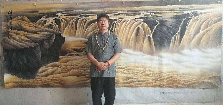 著名画家刘海军格调高雅笔墨讲究