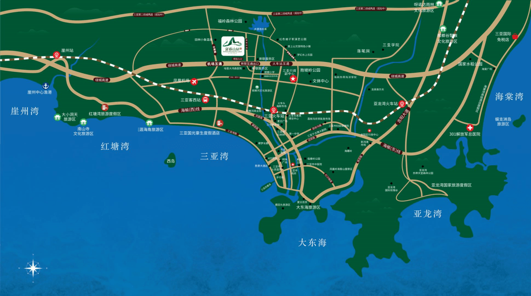 三亚富春山居——城芯住宅【官方咨询】_建设_生活_配套