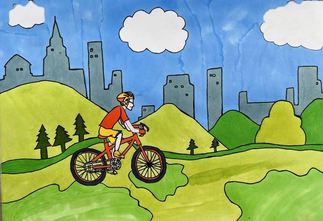 "健康的样子"儿童绘画作品征集活动优胜作品名单公布!