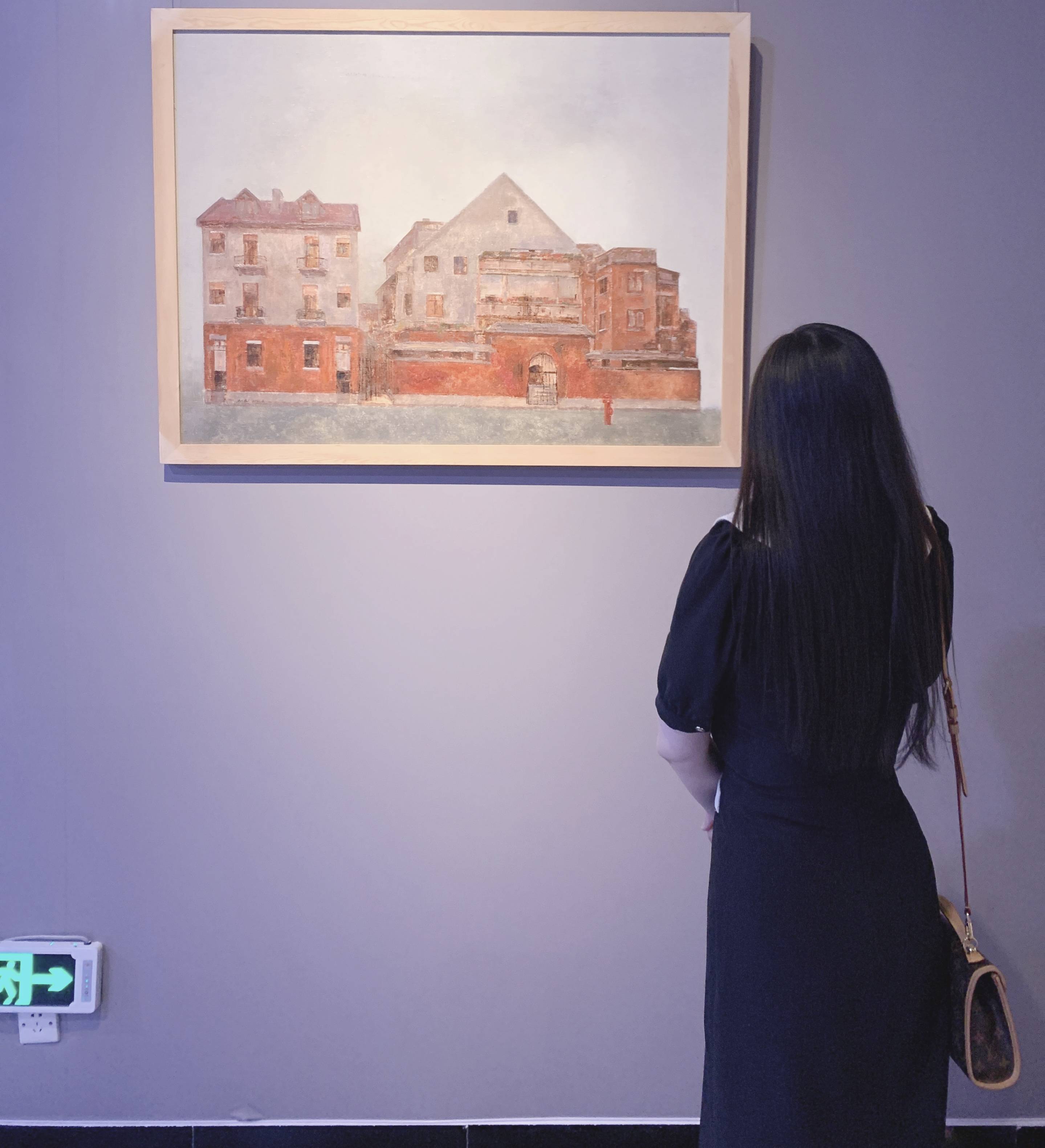 广州艺博会城市艺术公益推广活动 | 安琦作品在广州艺博院展出_油画