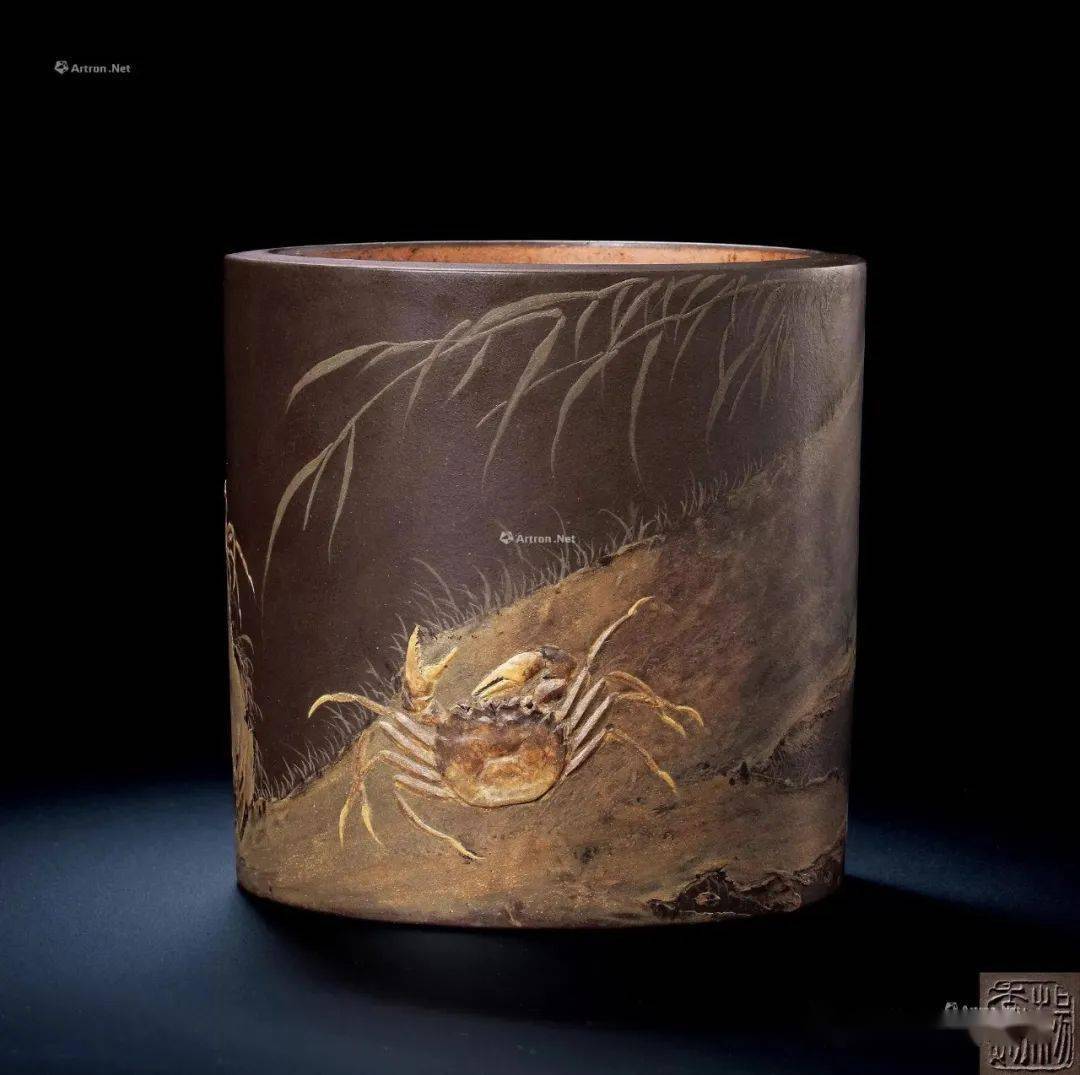 紫砂小知识:紫砂文房三大器,同样值得喜爱!_笔筒_砚台_文玩