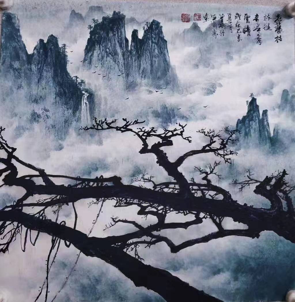 中央美术学院客座教授曾刚作品鉴赏_山水_中国_上海