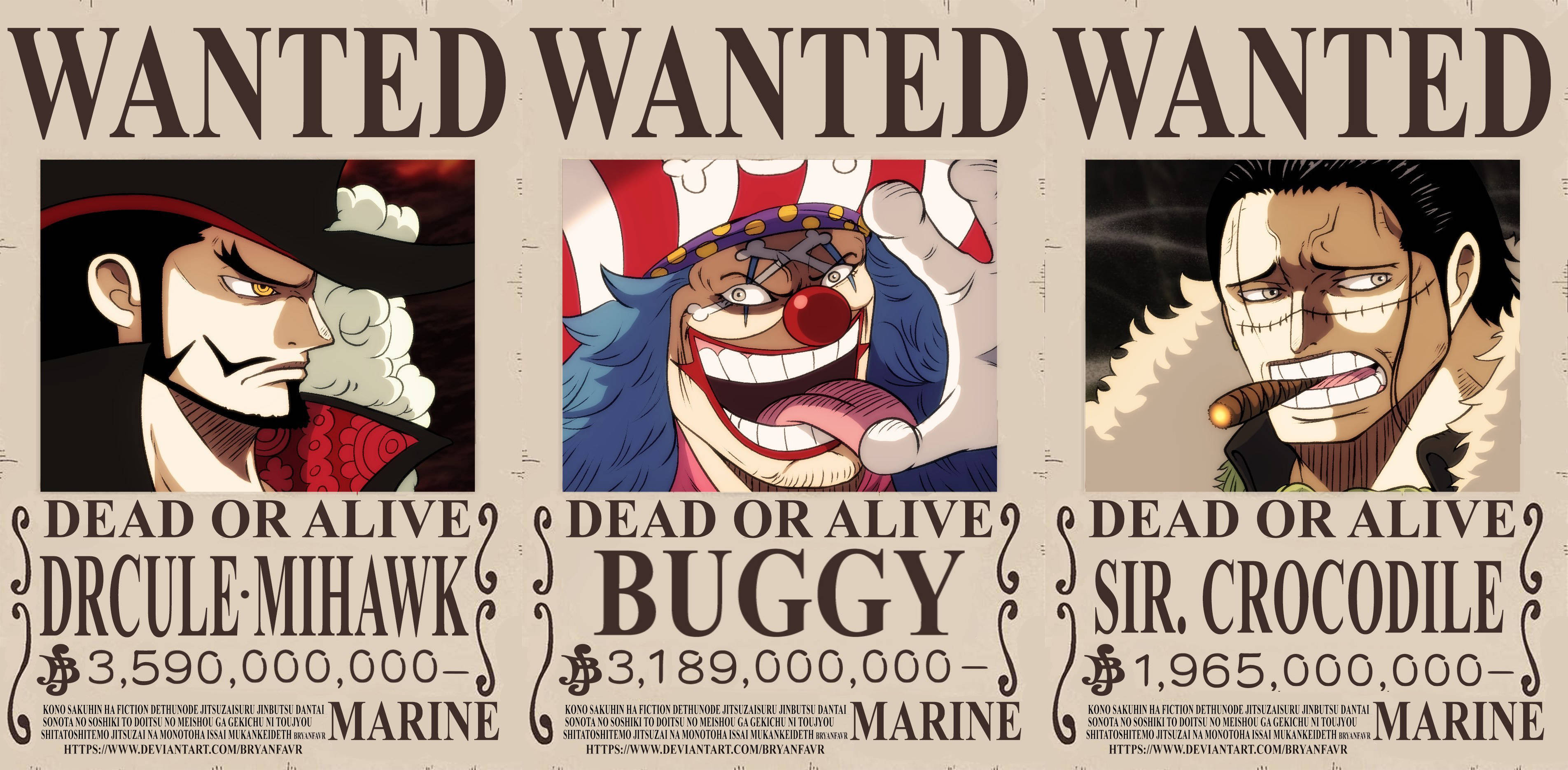 鹰眼,老沙,巴基,三大船长的新悬赏都令世界震撼,除了老沙以外,其他几