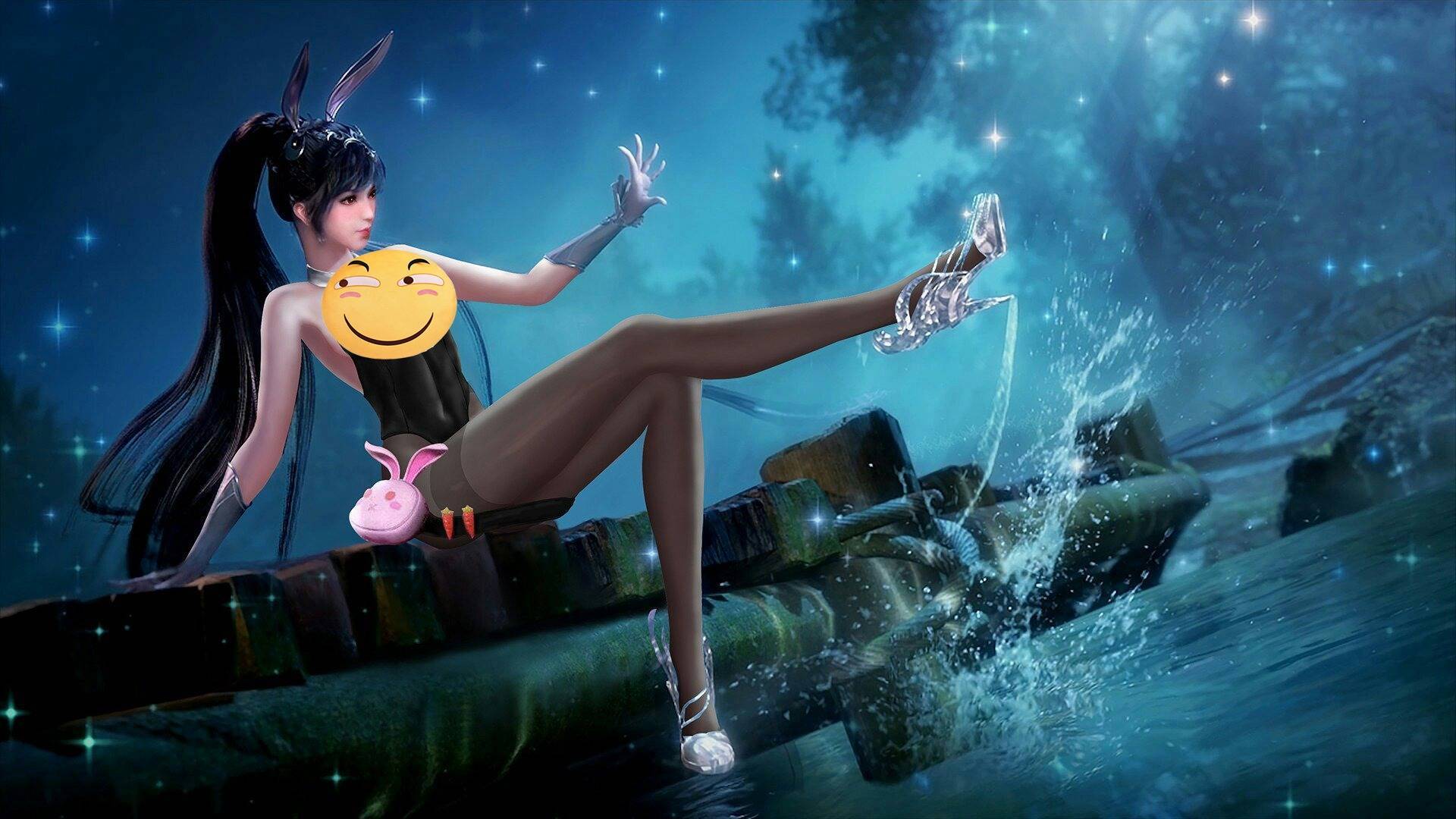 斗罗大陆:小舞穿黑丝曝光,比白丝更有味道,上半身也很凉快_原版_人物