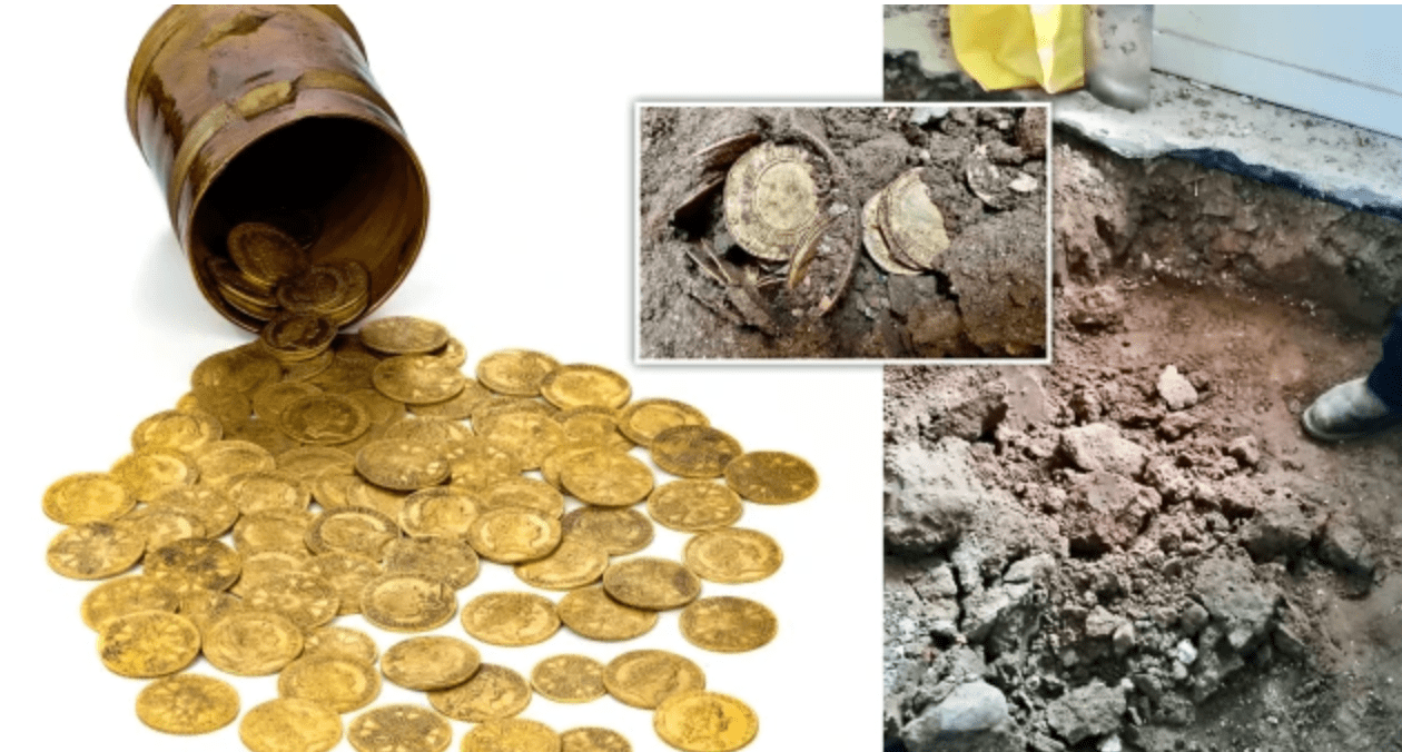 英国夫妇在自家地板下发现400年前的硬币价值25万英镑_搜狐网
