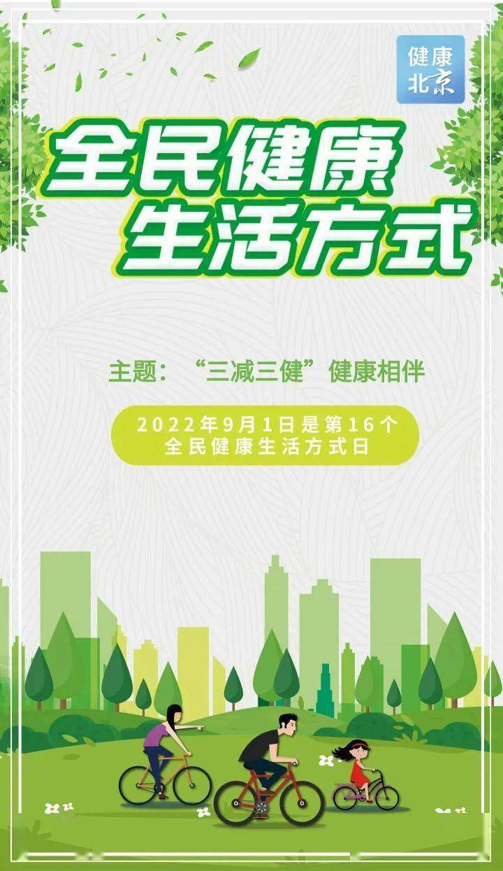 全民健康生活方式日 | 践行"三减三健",让健康相伴你我_人生_制图_马