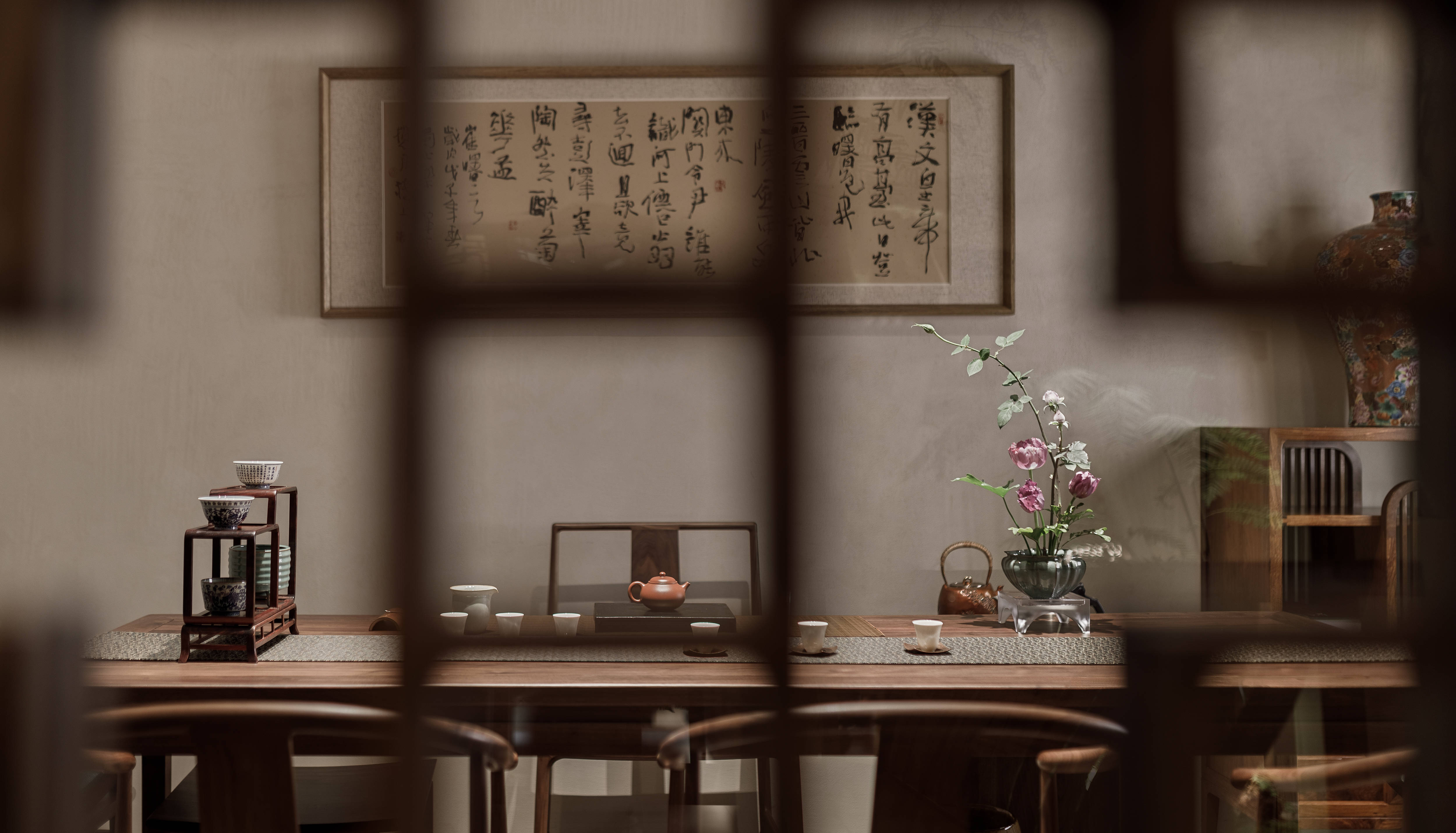 设计师王鹏×味中悟道|承中式建筑之美,方寸之间皆意境_空间_茶文化