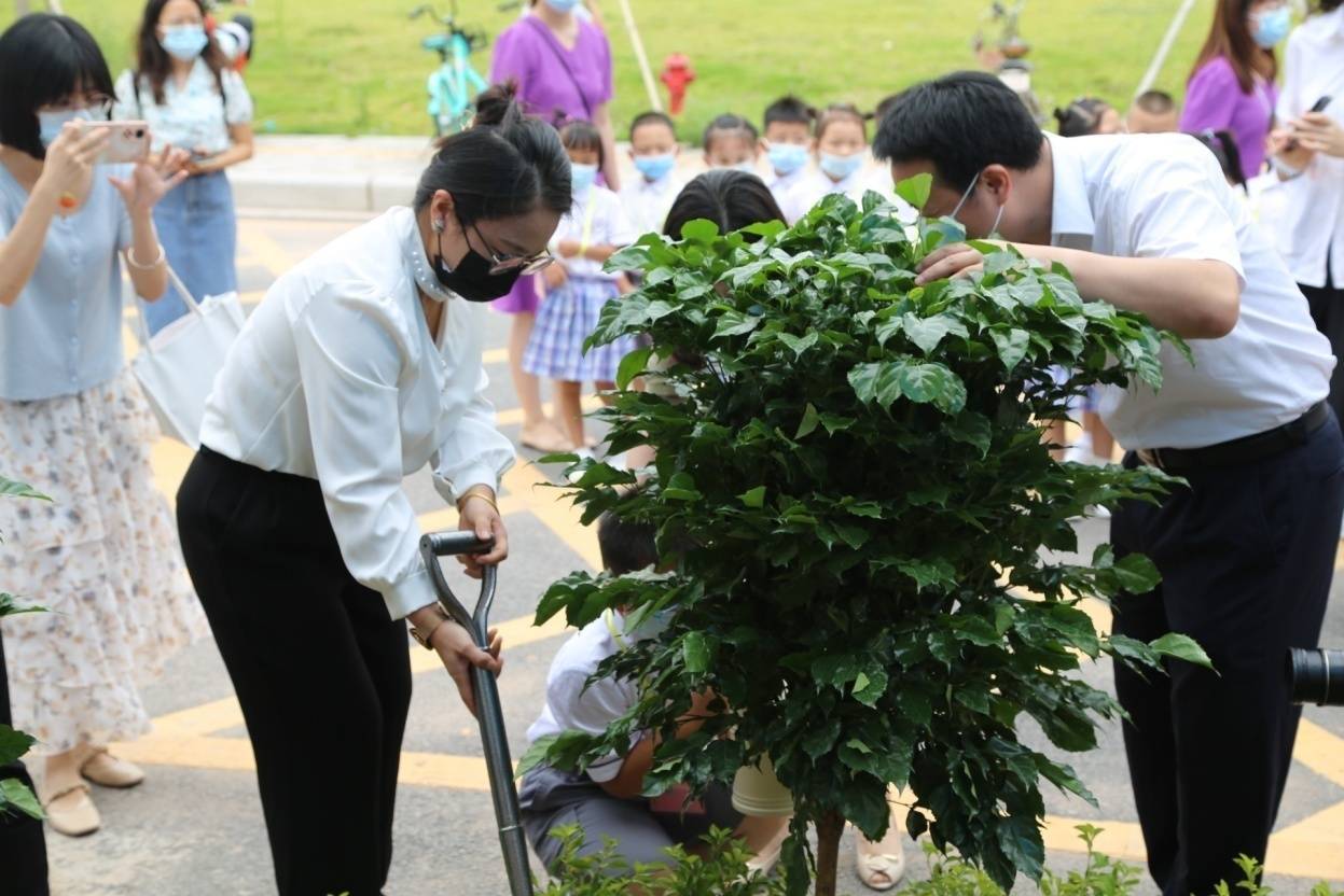 "生态育人,从绿森林出发—环市西路小学绿森林校区举行开学典礼