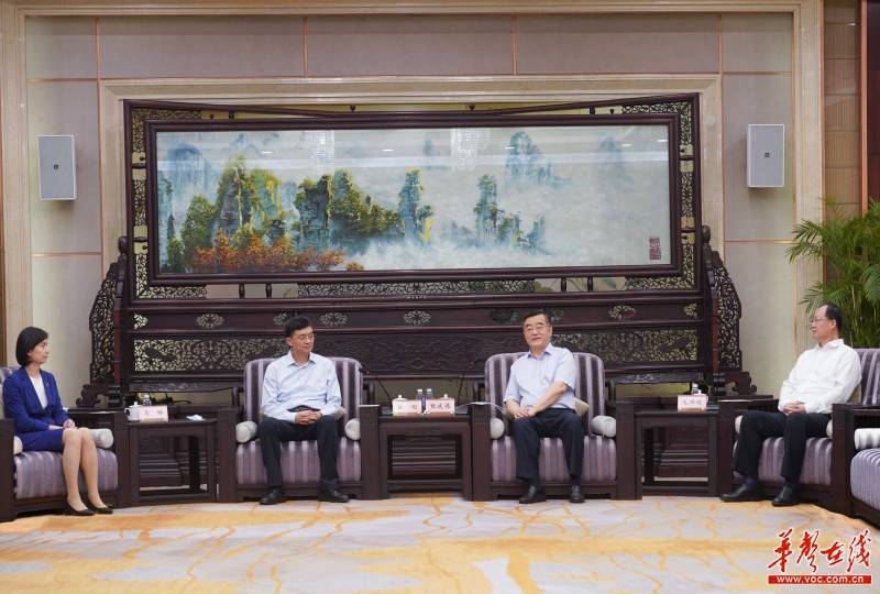 张庆伟毛伟明会见陈刚一行_国家部委_湖南_支持