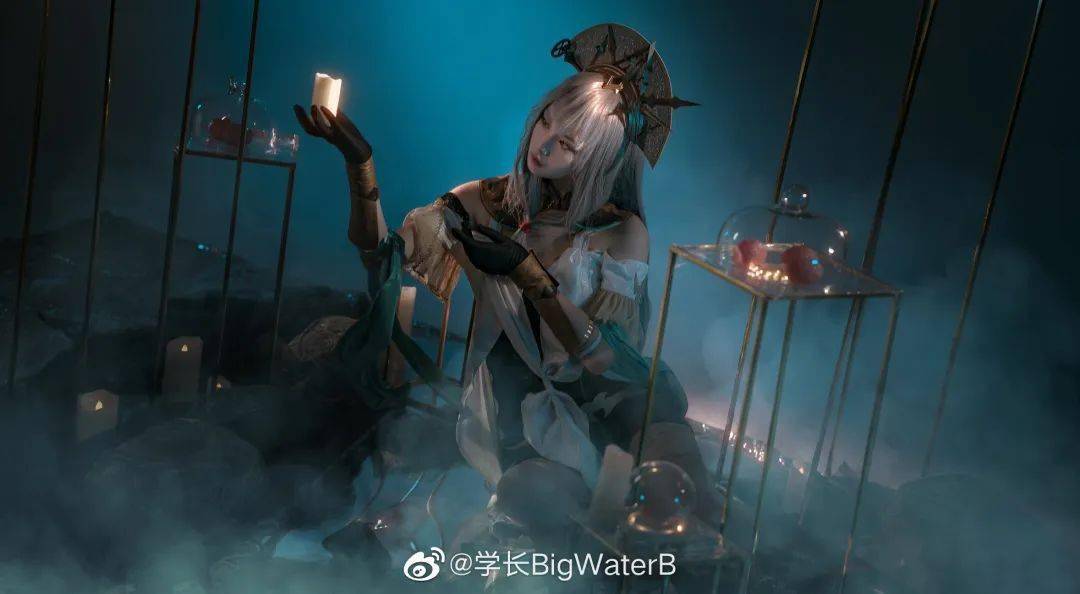 【二次元cos】浊心华斯卡蒂 升华_深海_版权_bigwaterb