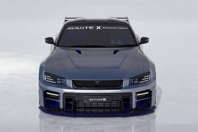 【R34方正样貌】艺术家打造Nissan Skyline GT-R全新R36世代概念车型_搜狐汽车_搜狐网
