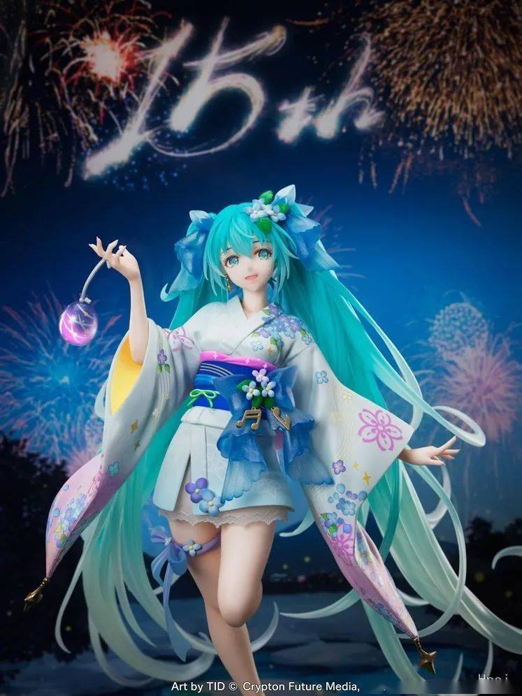 新品预定~ f:nex 初音未来miku 夏日花火 庆典 tid v家 手办_定金