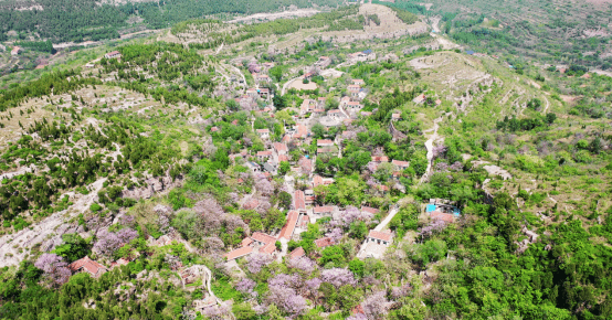 淄川龙湾峪村图片