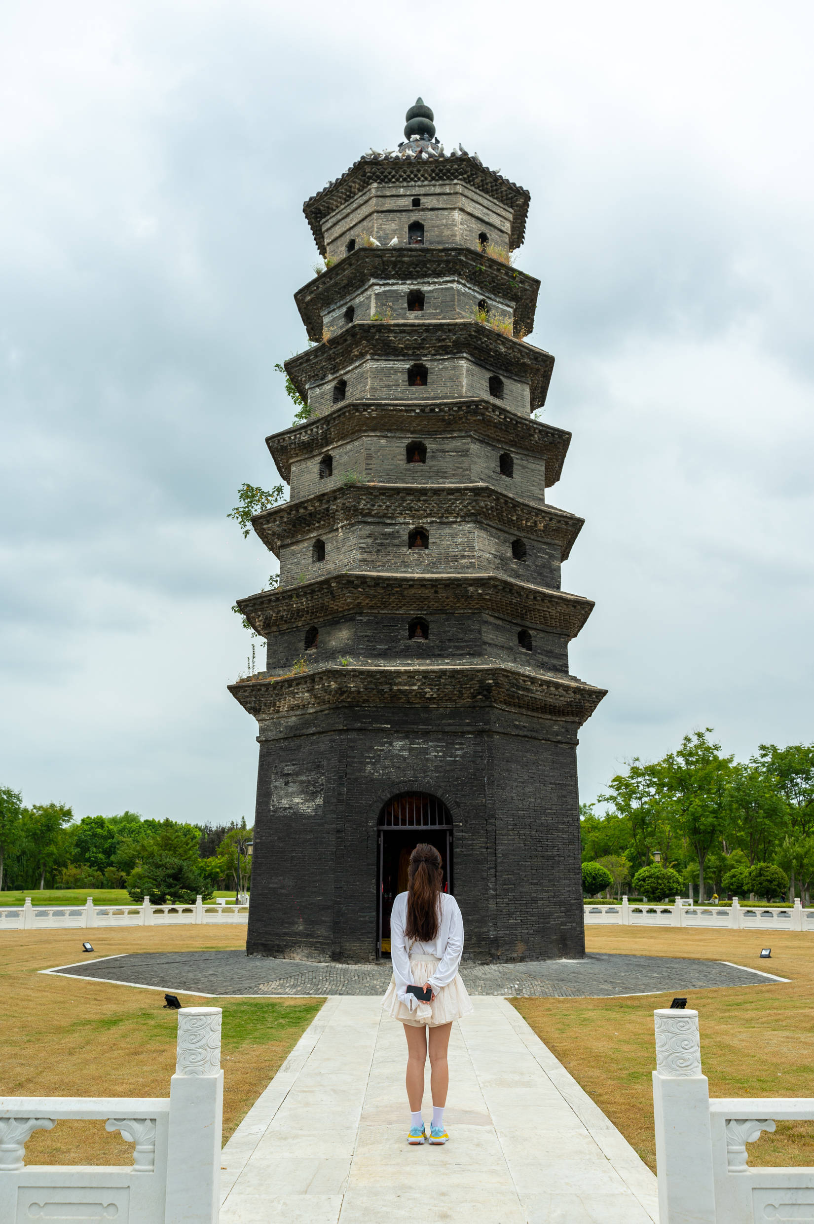 "江苏第一塔"海春轩塔,塔无地基却屹立千年不倒,知道的人不多_古塔