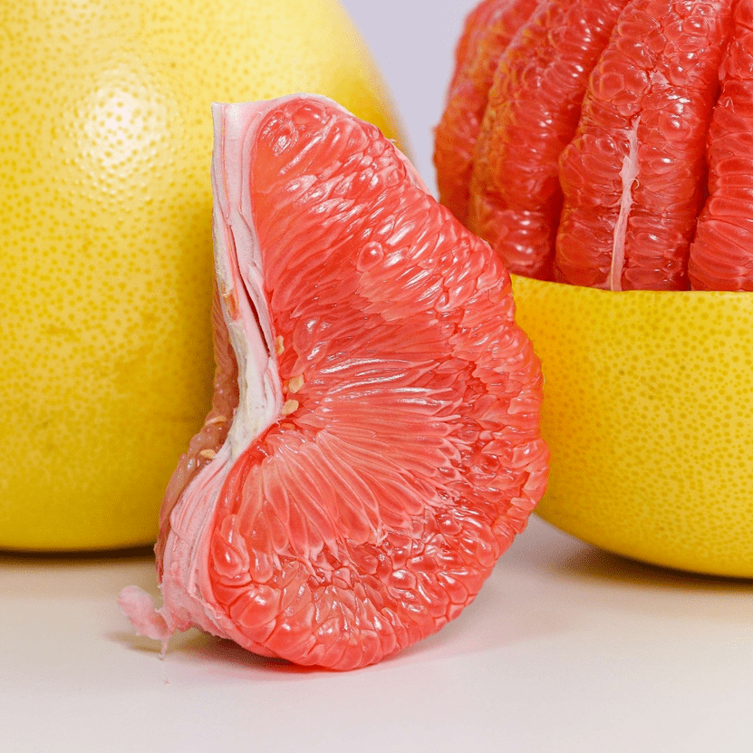 9元=9斤装!水分和甜度都非常nice~_柚子_果肉_蜜柚