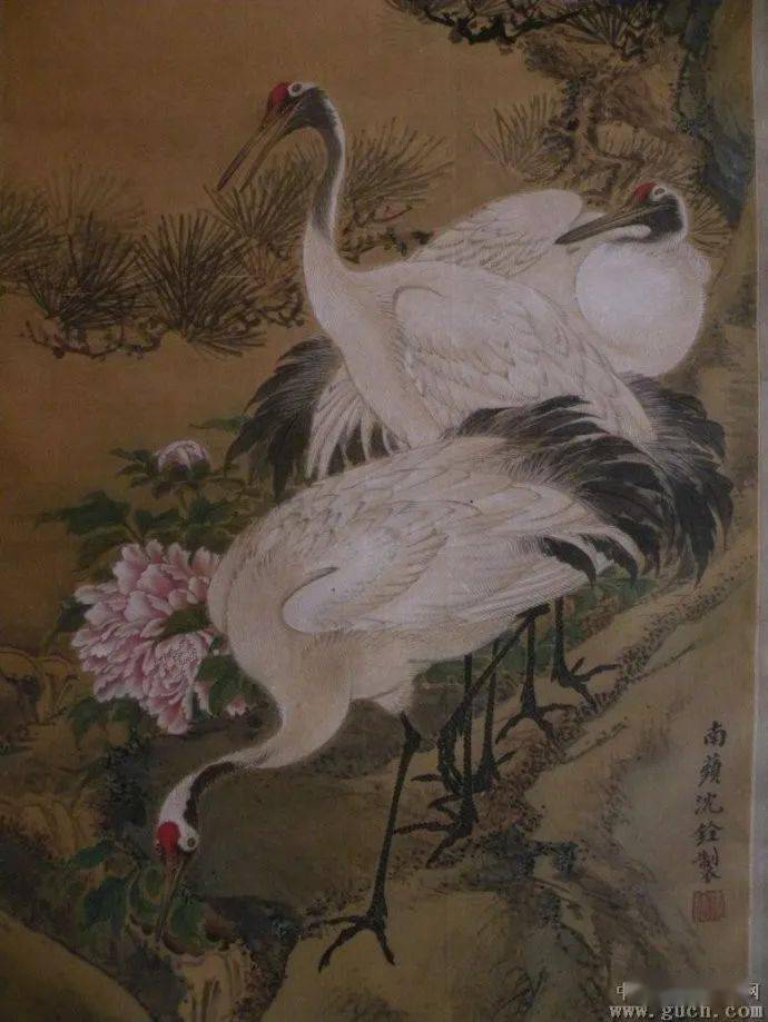 名品视界】清代沈铨花鸟画作品欣赏_搜狐网