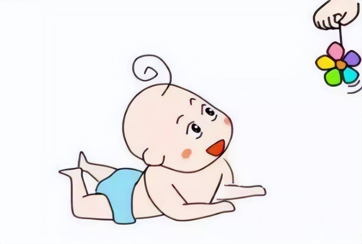 1-3个月的宝宝这样练习抬头_扶其_妈妈_头部