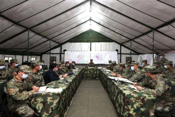 西部战区前指抵达震中!_组织_灾情_泸定县