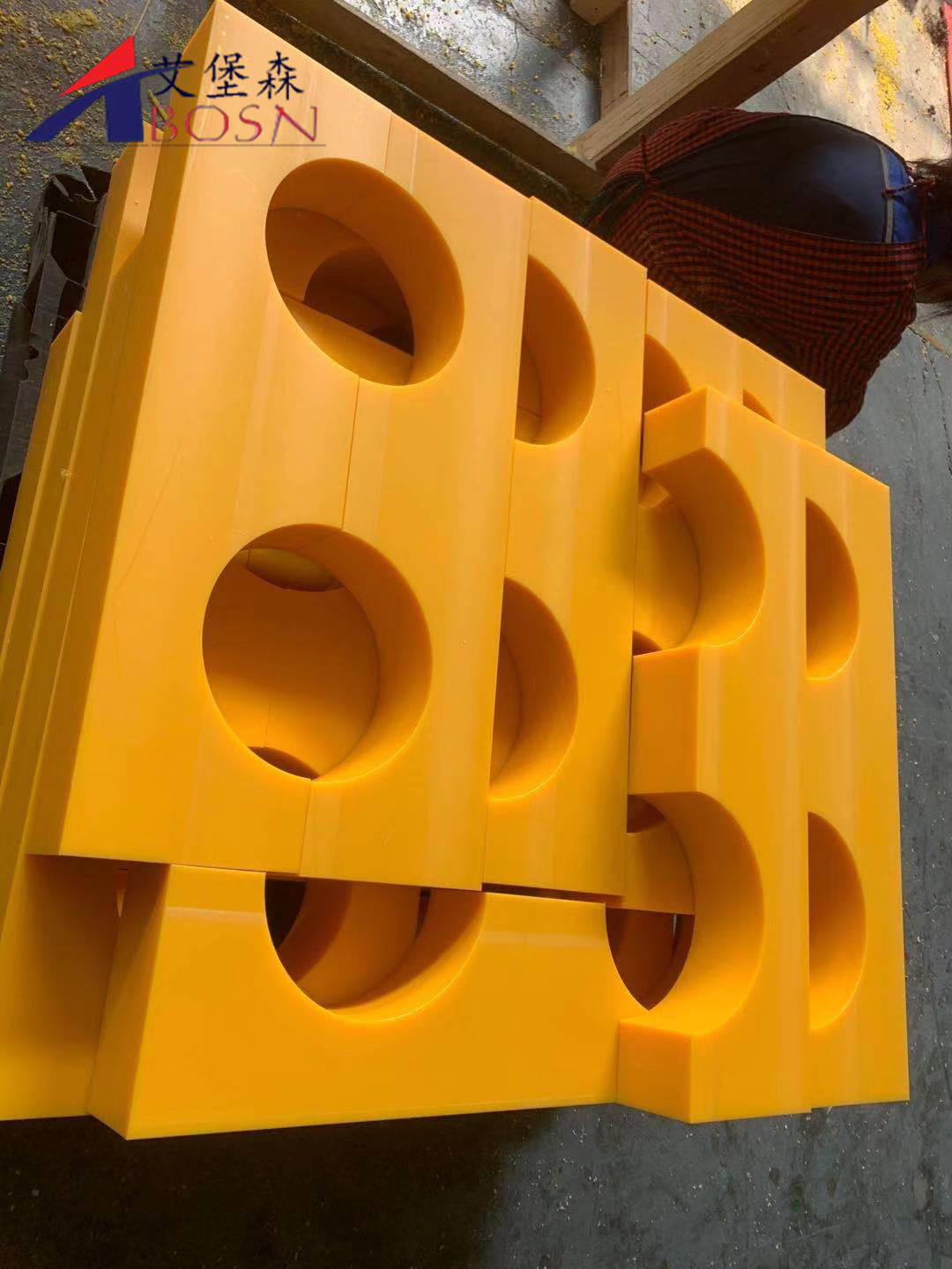 艾堡森耐磨upe加工件 超高分子量聚乙烯异形件定制