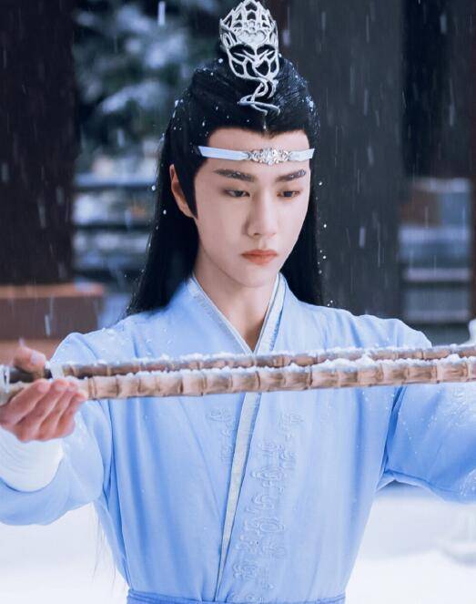 穿蓝衣有多帅气,王一博的蓝湛,肖战的北堂墨染,都好帅!