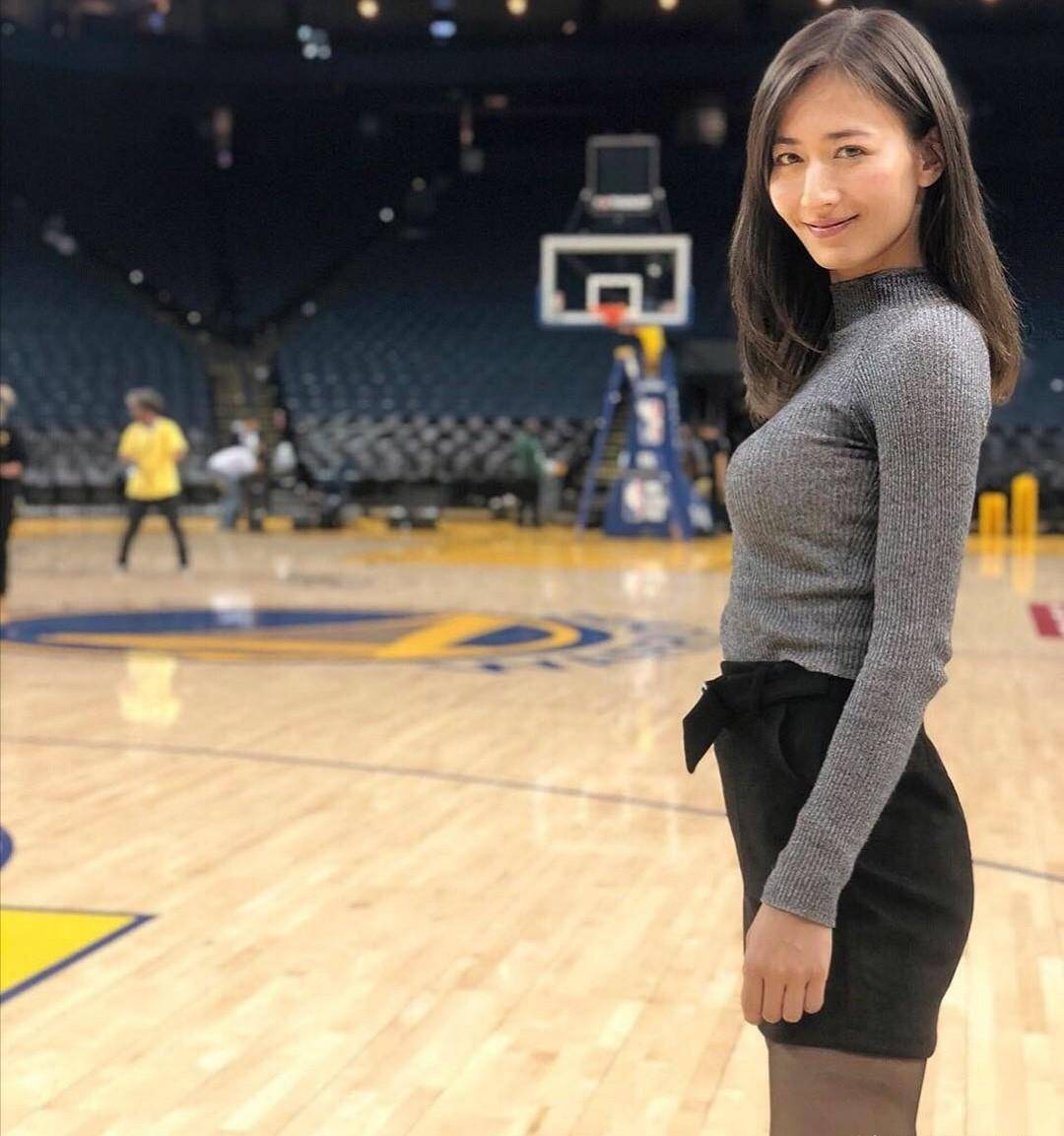 男神收割机:nba日本最美女记者宫河麻耶,健身秀臀不忘学中文_北京_1