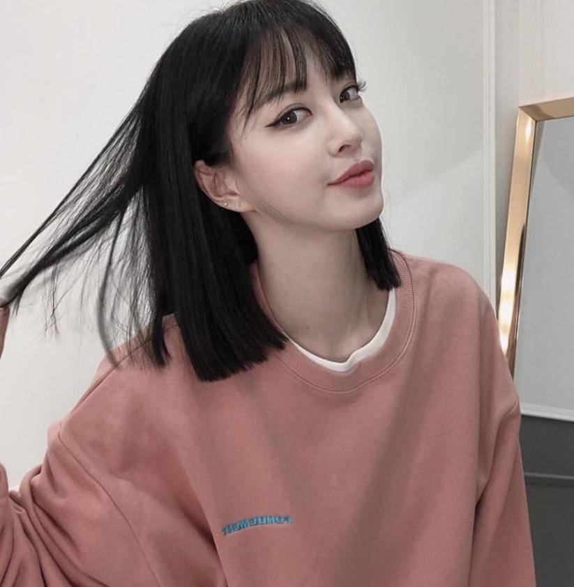 南韩妖精教你这样做,让你成为百变美少女_韩艺瑟_齐刘海_造型