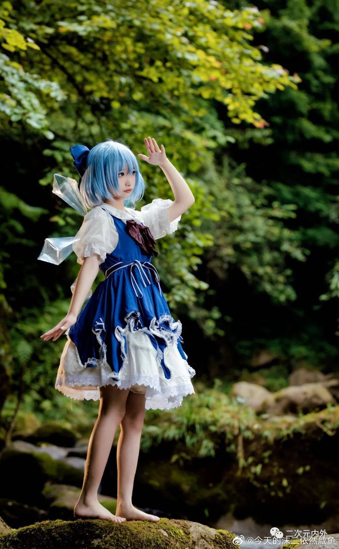 cos正片~《东方》琪露诺_卡罗_摄影_正片