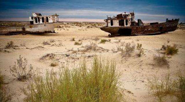 苏联人留下的生态悲剧：大湖变荒漠，50年被榨干的咸海