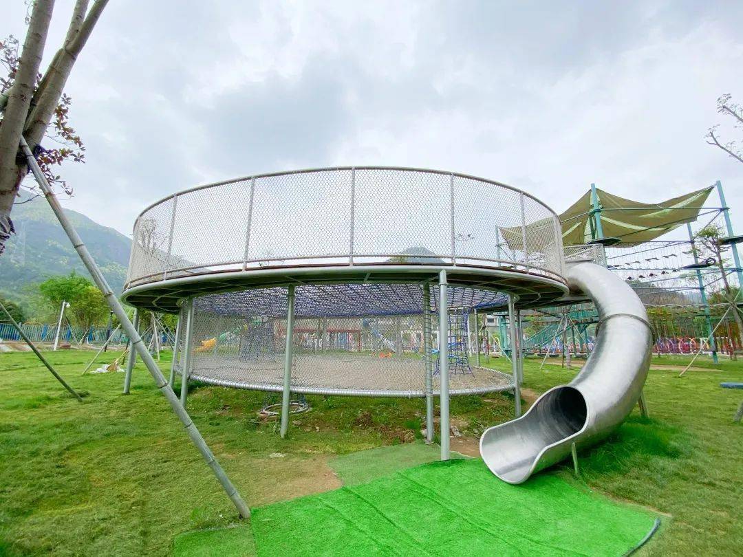 9元抢鱼泡泡多彩田园营地门票,草地滑索,风情沙滩,萌宠乐园,蹦蹦星球