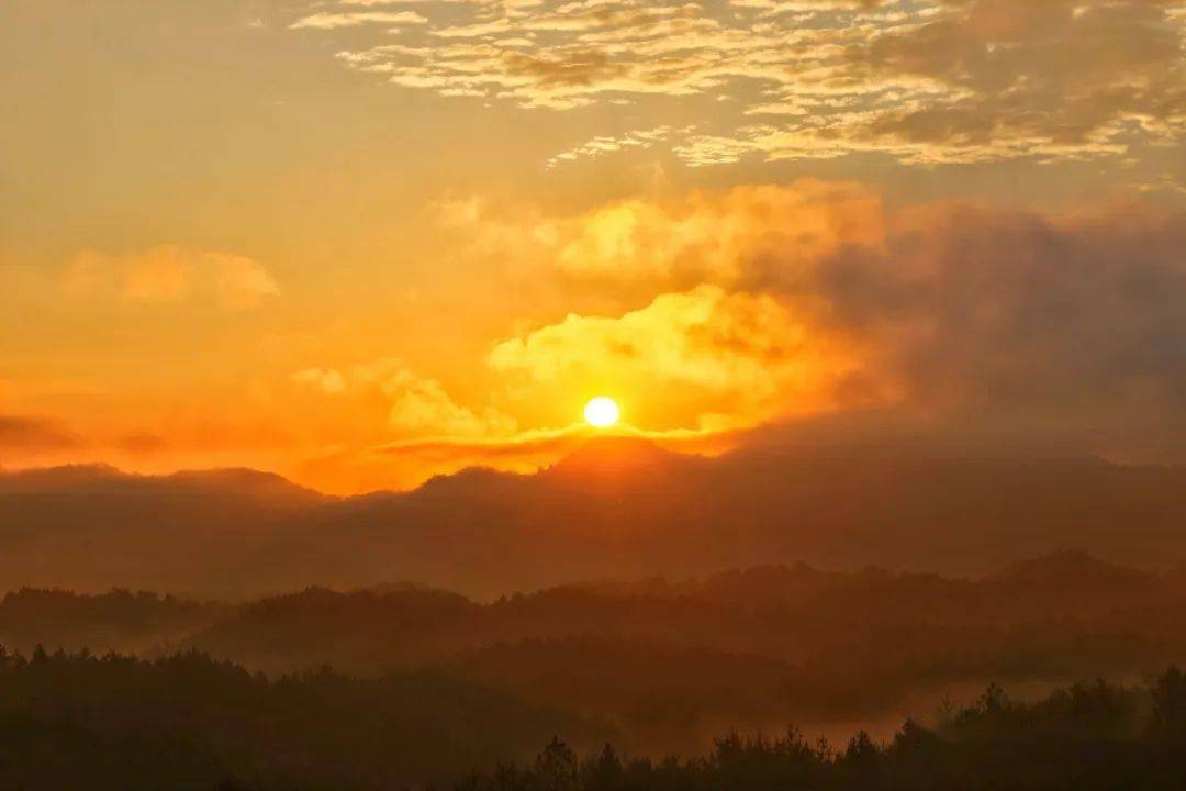 这样的日出,你不心动吗?