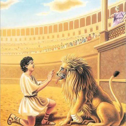 《伊索寓言》| 安德罗克勒斯 androcles_the_to_lion