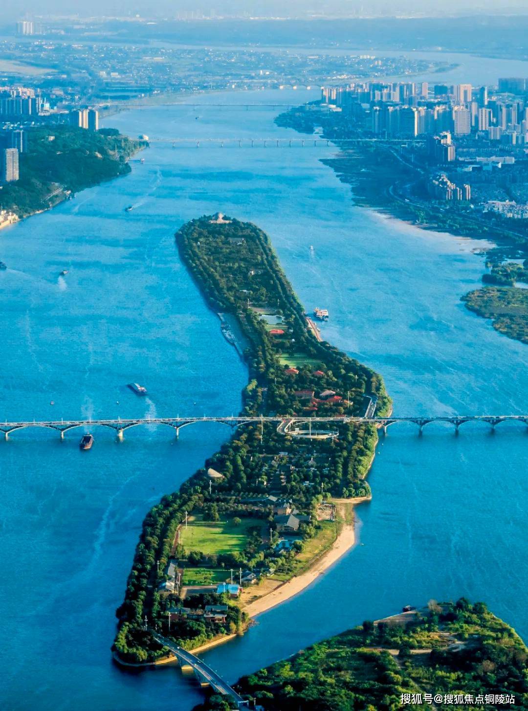 (湘江实景鸟瞰图)约2.