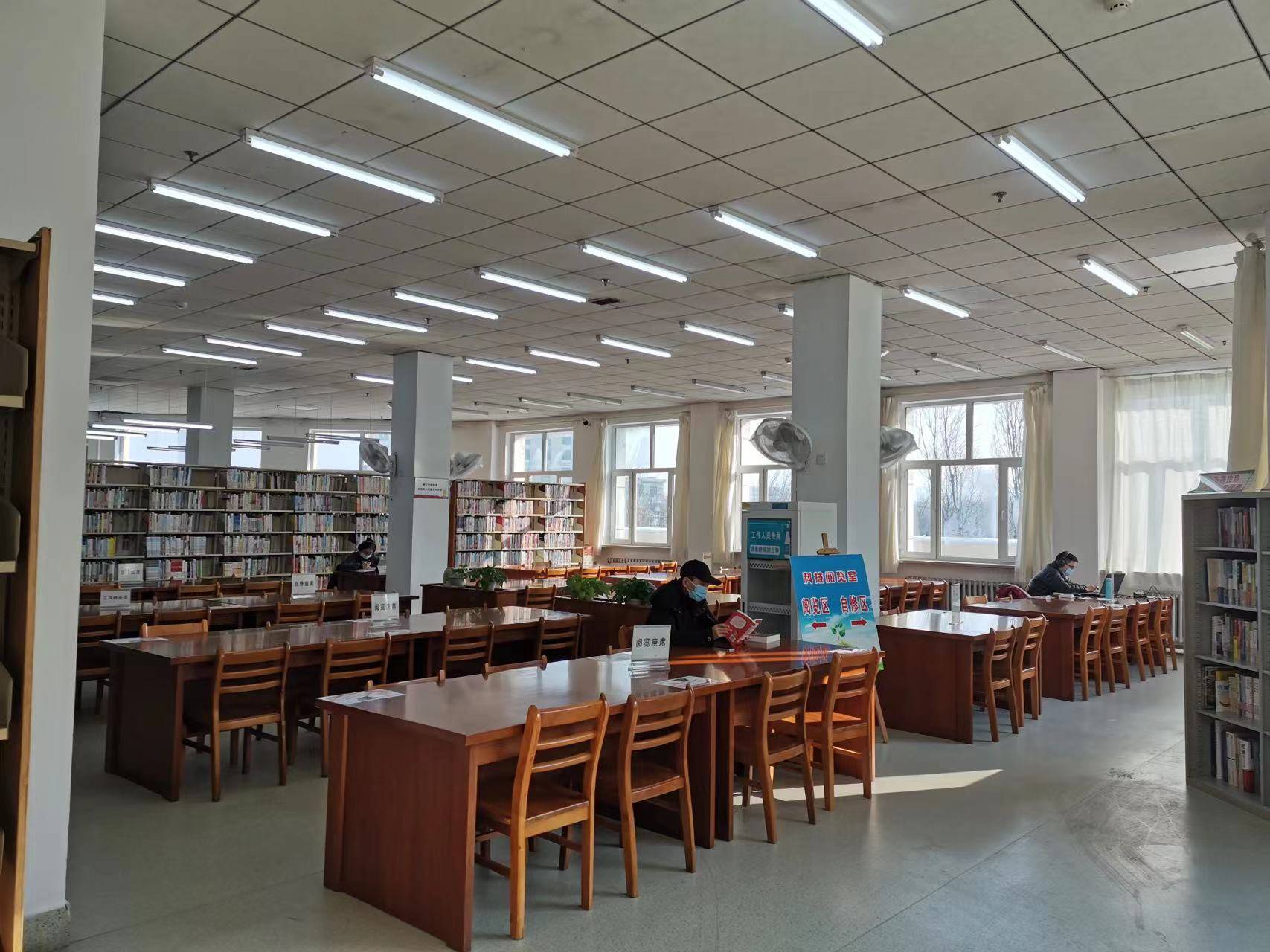 哈尔滨市图书馆今日恢复开放