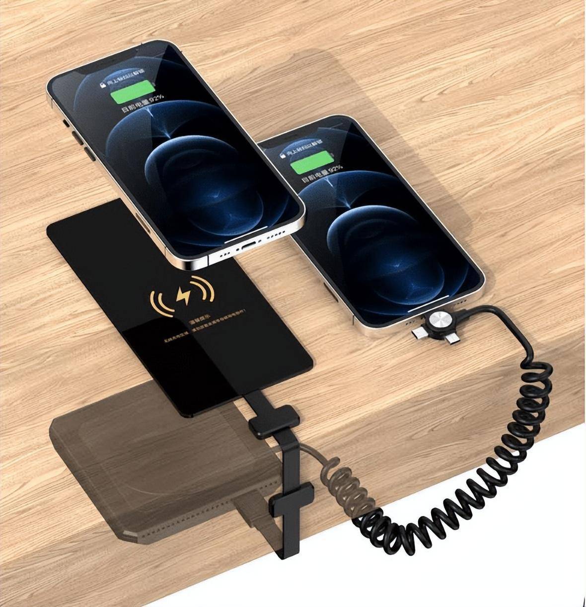 华为,小米,苹果等品牌均在智能设备上不遗余力地推广无线充电技术