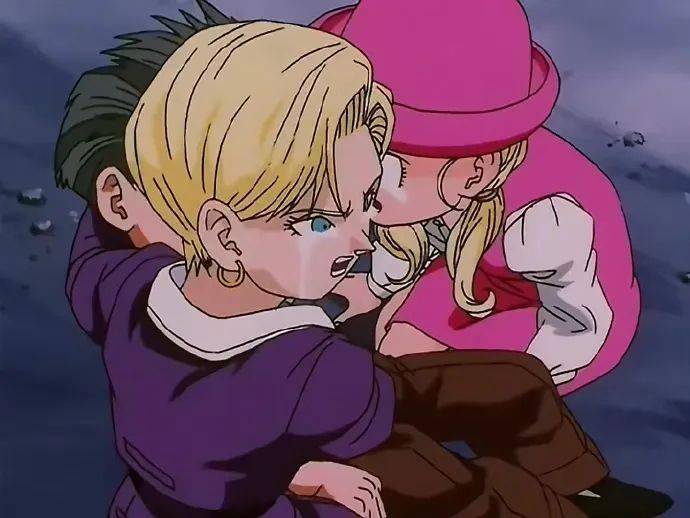 七龙珠壁纸:克林与18号_克林_壁纸