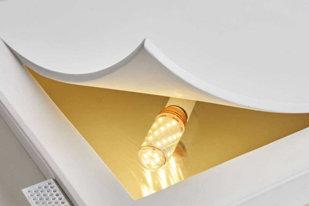 什么是石膏灯?_灯具_空间_部分