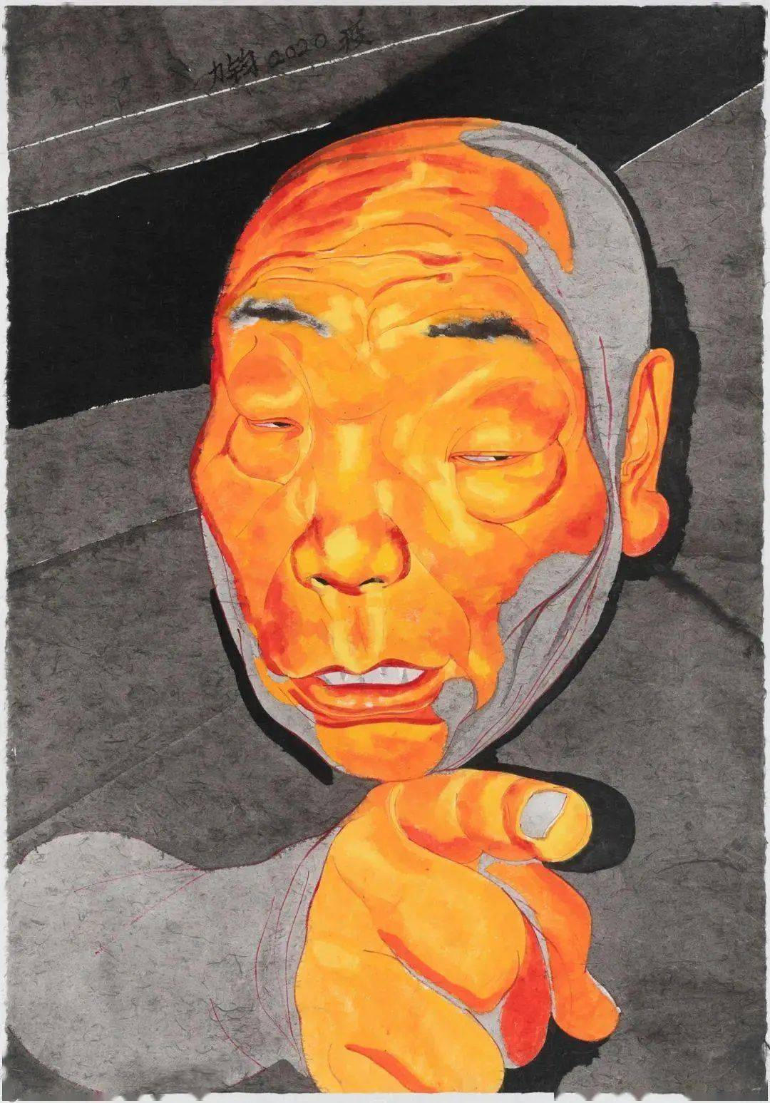 方力钧_作品_网友