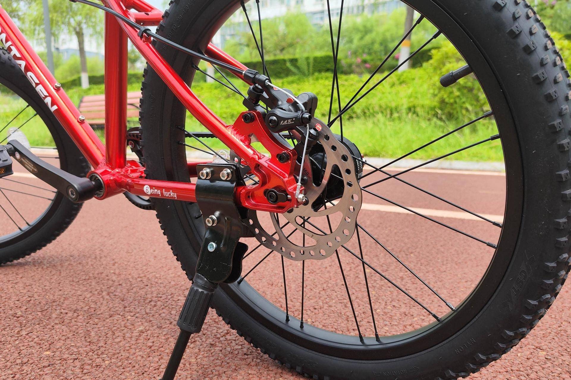 两圈学会骑,低跨度车架上下更方便,萌大圣皮带轮自行车评测_搜狐汽车