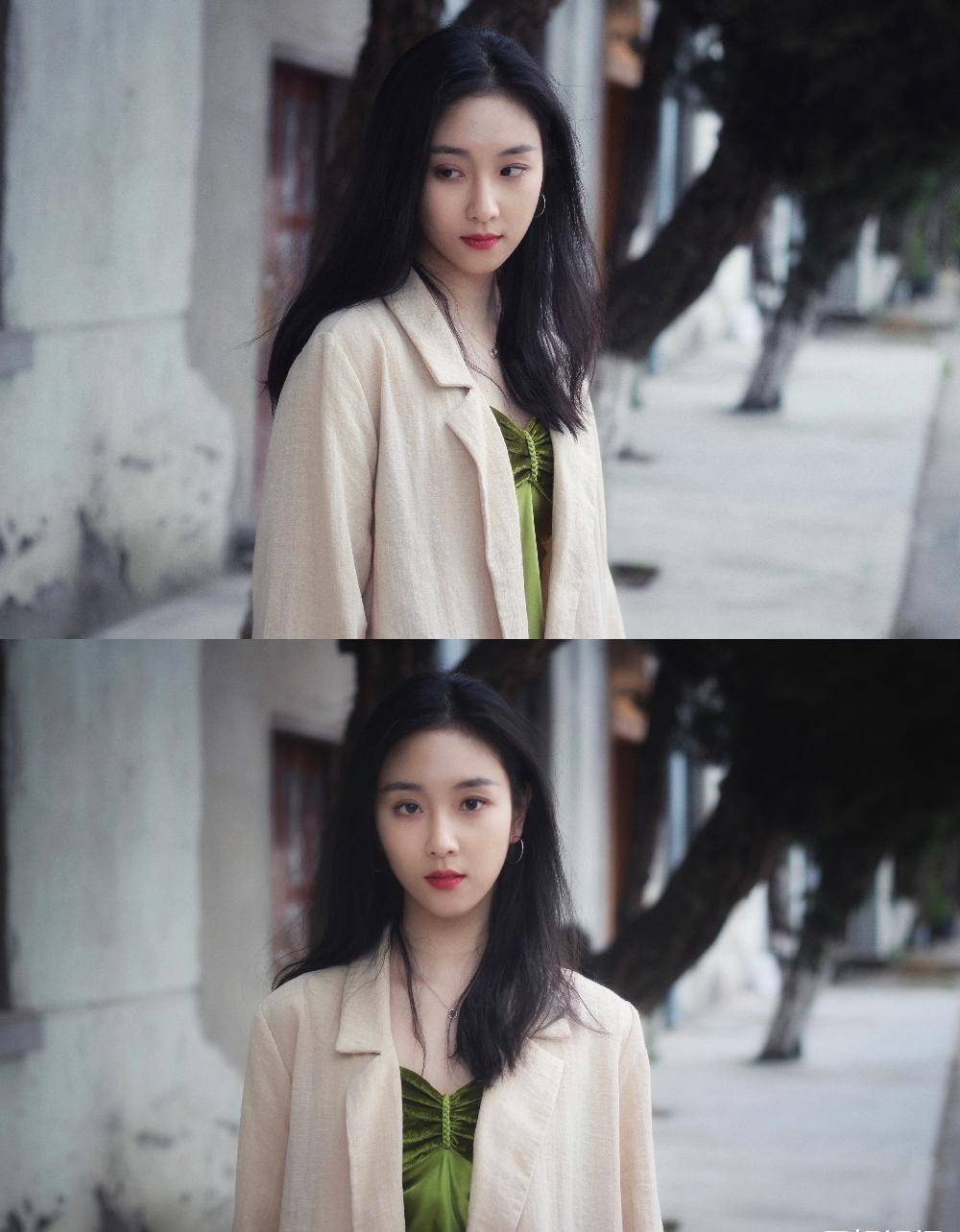 葛施敏长得非常漂亮,给人的感觉很像校园剧里的清纯校花,但也有人觉得