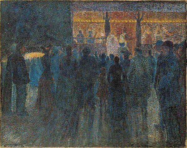 19世纪最会玩"圈圈圆圆点点"的人_乔治·修拉_绘画_表演