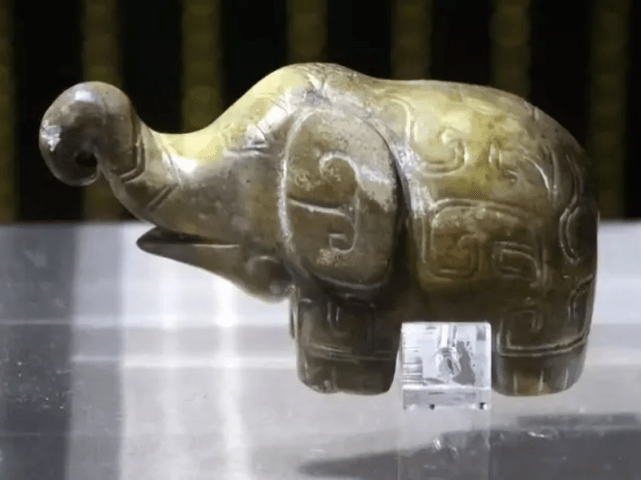 商代玉象,太平有象,商代象尊,真正的国之重器_玉器_装饰_和田