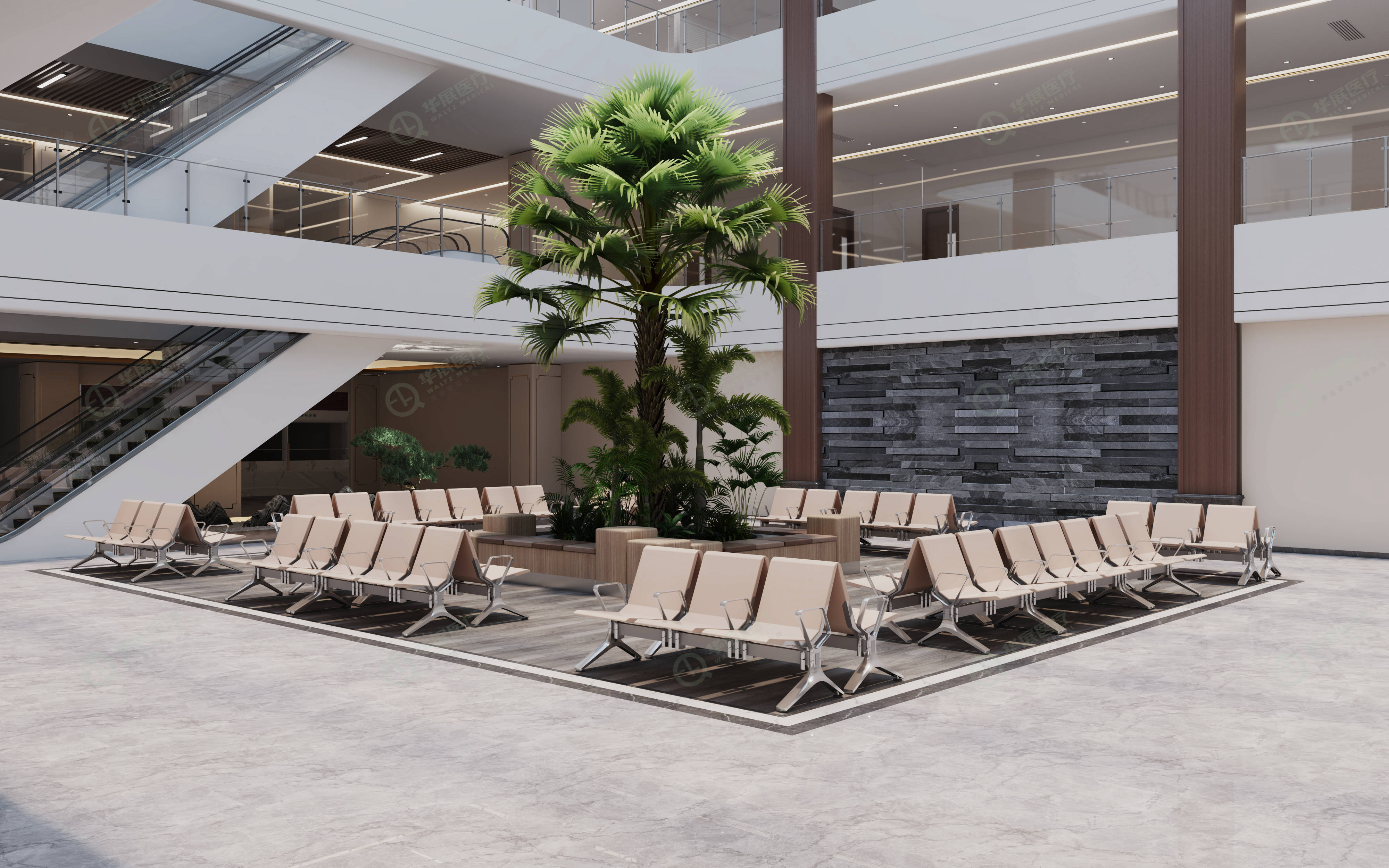 新型医院候诊椅有哪些特点_整体_空间_心理