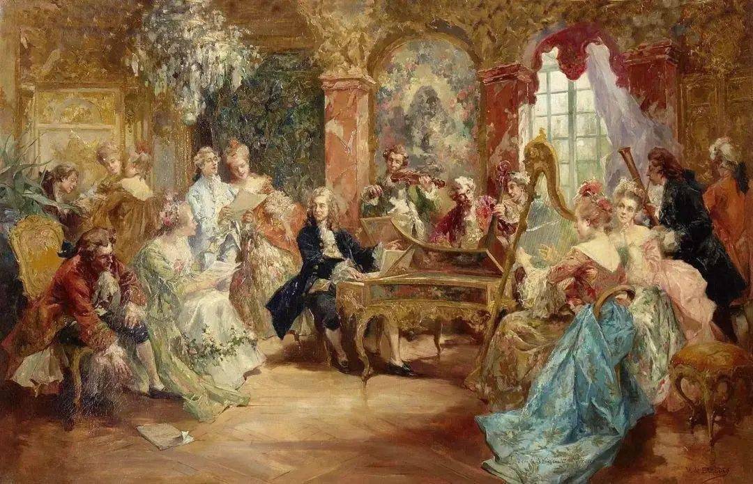 广阔的,充满欧洲现实生活气息的伟大作品,对后世近300年的德国音乐