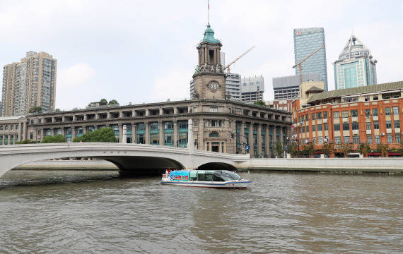 上海：试运营苏州河旅游水上航线