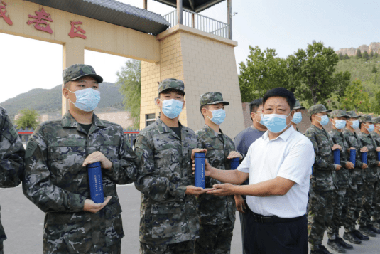 河北太行山抗战景区"役前教育训练基地"揭牌_红色革命_武安_贺进镇